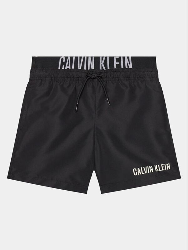 Calvin Klein Swimwear Calvin Klein Swimwear Kopalne hlače KV0KV00037 Črna Regular Fit
