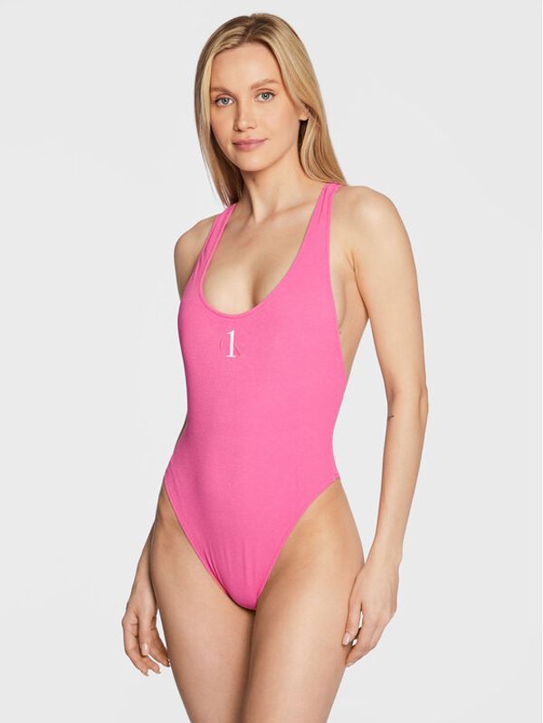 Calvin Klein Swimwear Calvin Klein Swimwear Kopalni kostum KW0KW01909 Roza