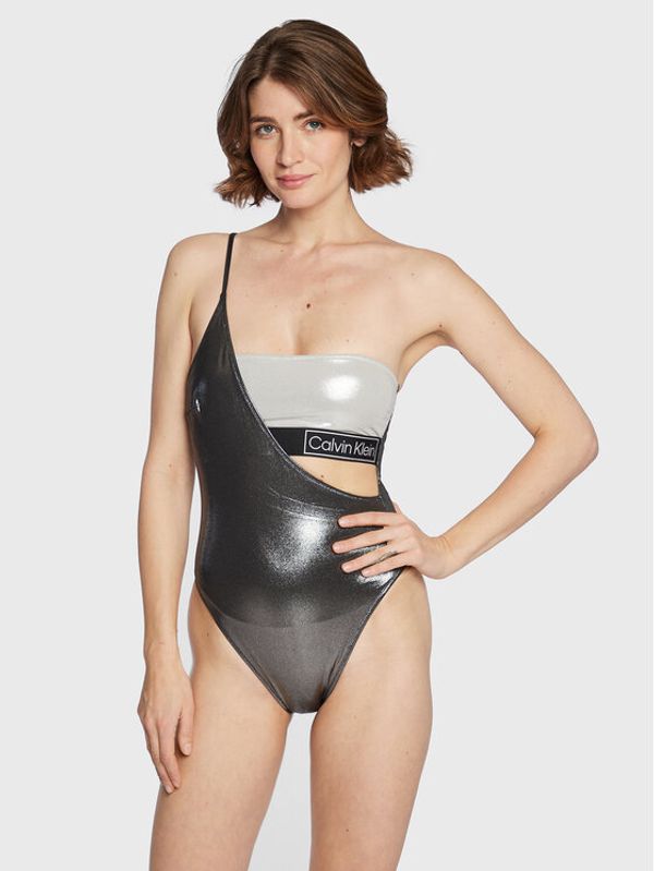 Calvin Klein Swimwear Calvin Klein Swimwear Kopalni kostum KW0KW01957 Črna