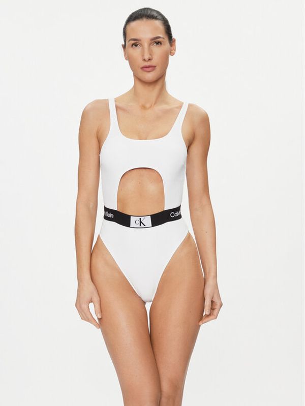 Calvin Klein Swimwear Calvin Klein Swimwear Kopalni kostum KW0KW02260 Bela