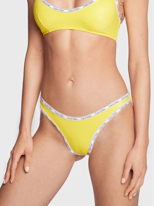 Calvin Klein Swimwear Calvin Klein Swimwear Spodnji del bikini KW0KW01952 Rumena