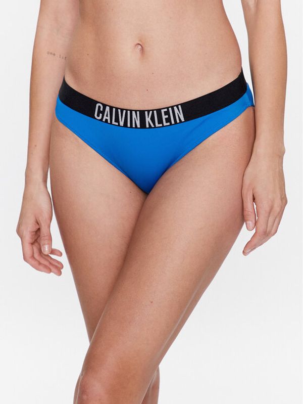 Calvin Klein Swimwear Calvin Klein Swimwear Spodnji del bikini KW0KW01983 Modra