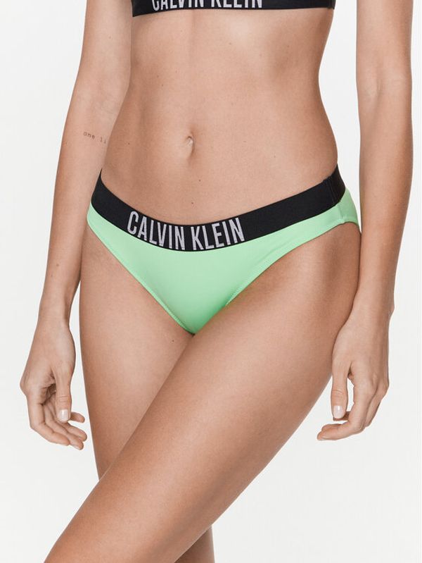 Calvin Klein Swimwear Calvin Klein Swimwear Spodnji del bikini KW0KW01983 Zelena