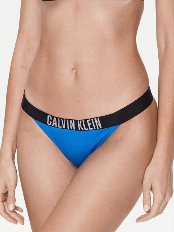 Calvin Klein Swimwear Calvin Klein Swimwear Spodnji del bikini KW0KW01984 Modra