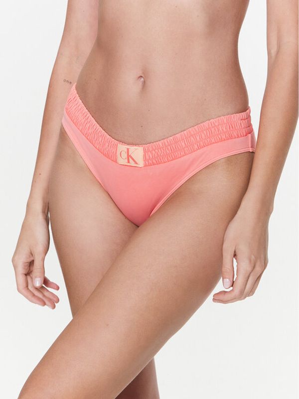 Calvin Klein Swimwear Calvin Klein Swimwear Spodnji del bikini KW0KW01990 Oranžna