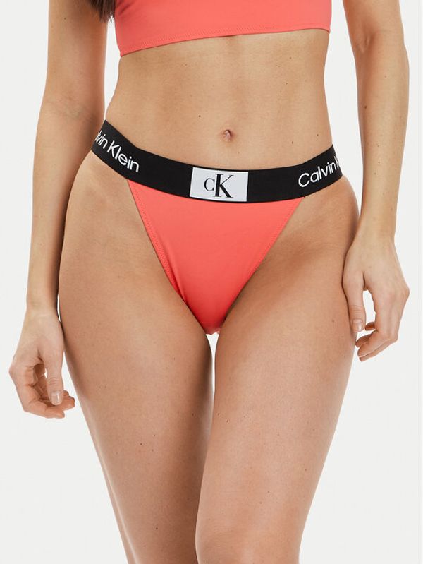Calvin Klein Swimwear Calvin Klein Swimwear Spodnji del bikini KW0KW02351 Roza