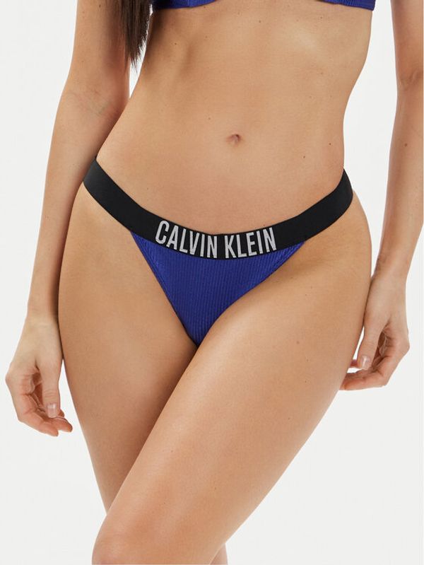 Calvin Klein Swimwear Calvin Klein Swimwear Spodnji del bikini KW0KW02392 Mornarsko modra