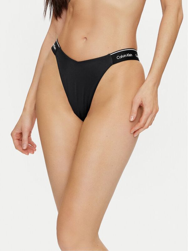 Calvin Klein Swimwear Calvin Klein Swimwear Spodnji del bikini KW0KW02430 Črna