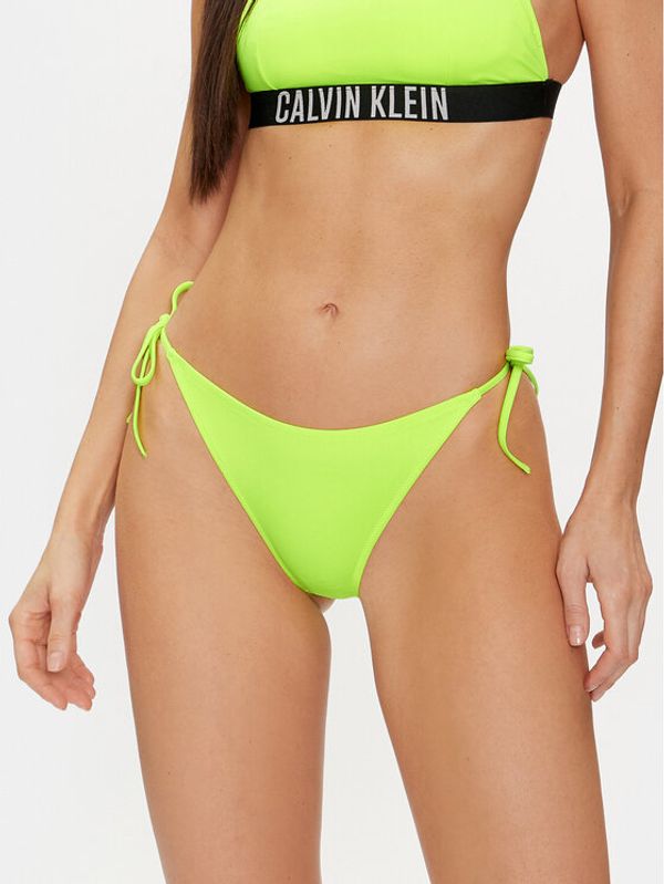 Calvin Klein Swimwear Calvin Klein Swimwear Spodnji del bikini KW0KW02508 Zelena