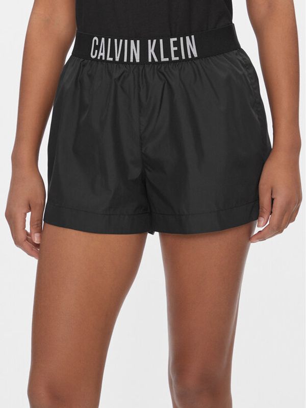 Calvin Klein Swimwear Calvin Klein Swimwear Športne kratke hlače KW0KW02482 Črna Regular Fit