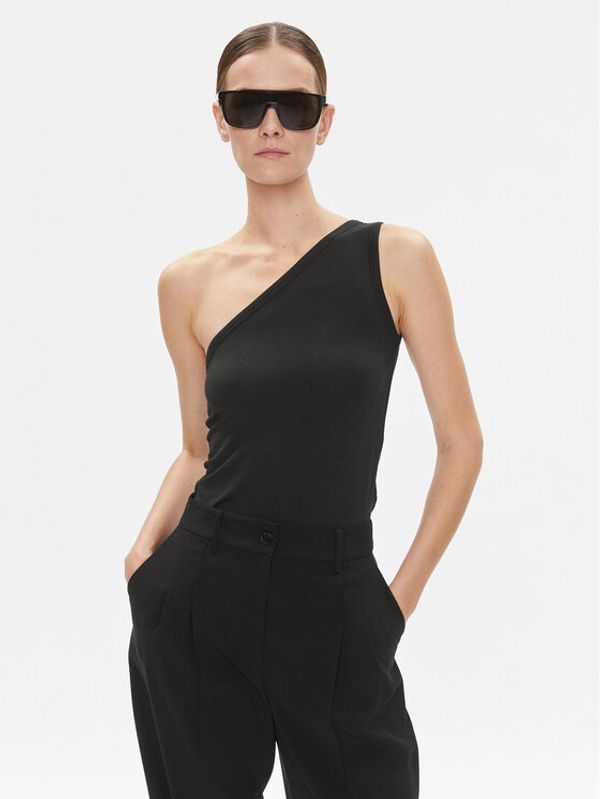 Calvin Klein Calvin Klein Top K20K206267 Črna Slim Fit