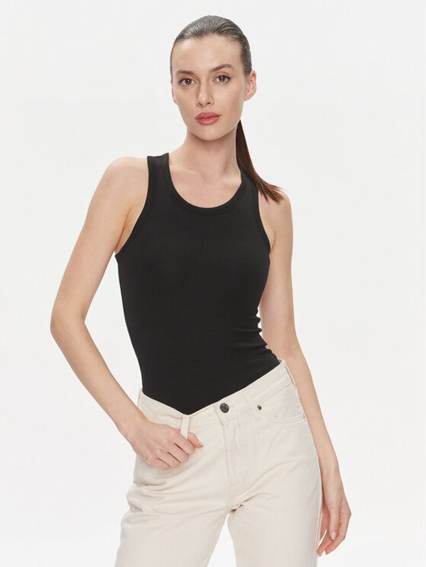 Calvin Klein Calvin Klein Top Modal Rib Tank Top K20K206406 Črna Slim Fit