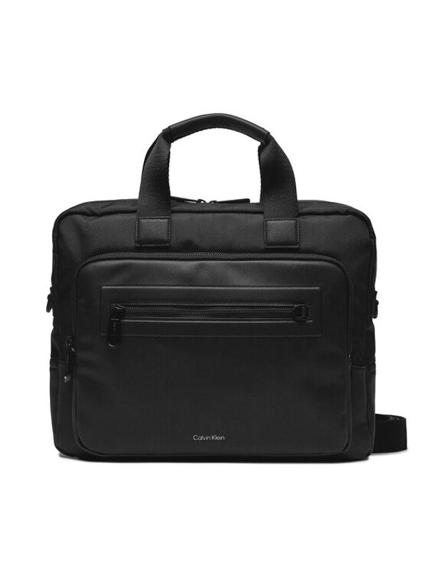 Calvin Klein Calvin Klein Torba za prenosnik Ck Elevated Laptop Bag K50K511224 Črna