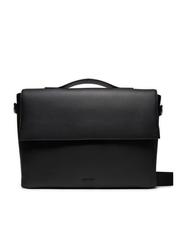 Calvin Klein Calvin Klein Torba za prenosnik Ck Origami Pu Laptop Bag K50K511898 Črna