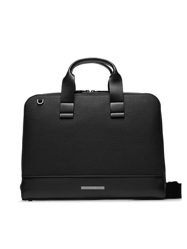 Calvin Klein Calvin Klein Torba za prenosnik Modern Bar Slim Laptop Bag K50K511246 Črna