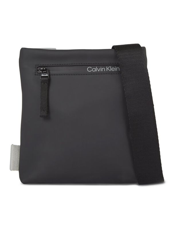 Calvin Klein Calvin Klein Torbica za okrog pasu Rubberized Conv Flatpack S K50K510795 Črna