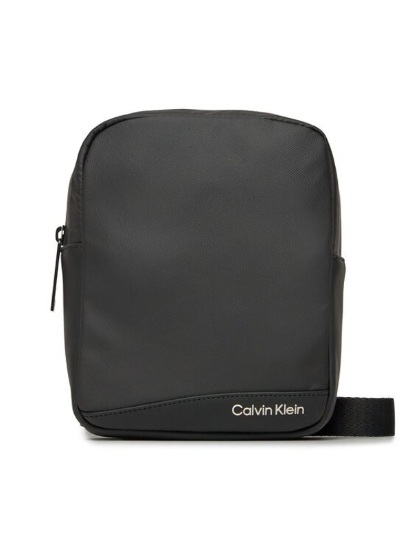 Calvin Klein Calvin Klein Torbica za okrog pasu Rubberized Conv Reporter S K50K511252 Črna