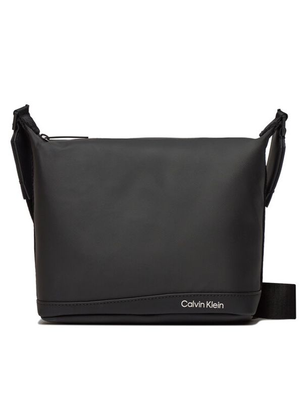 Calvin Klein Calvin Klein Torbica za okrog pasu Rubberized Wide Base Xover K50K511251 Črna