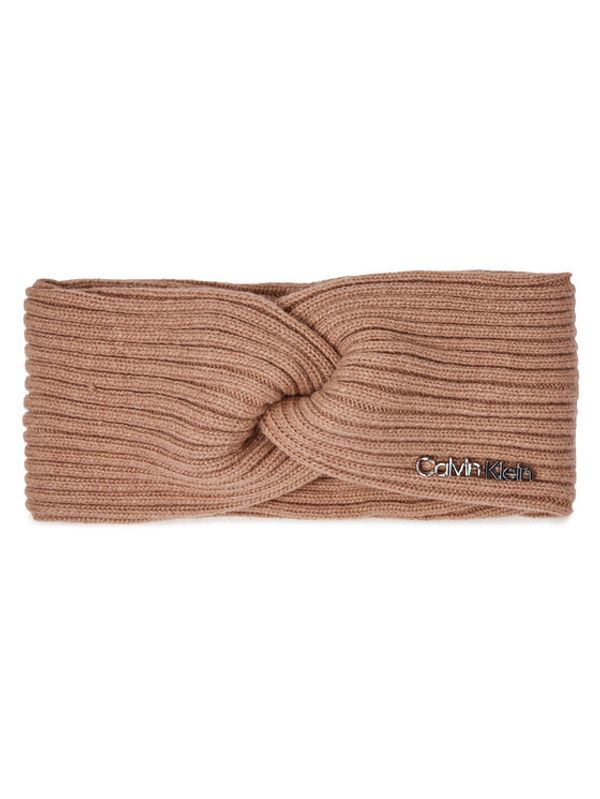 Calvin Klein Calvin Klein Trak iz blaga Ck Must Logo Twisted Headband K60K611400 Vijolična