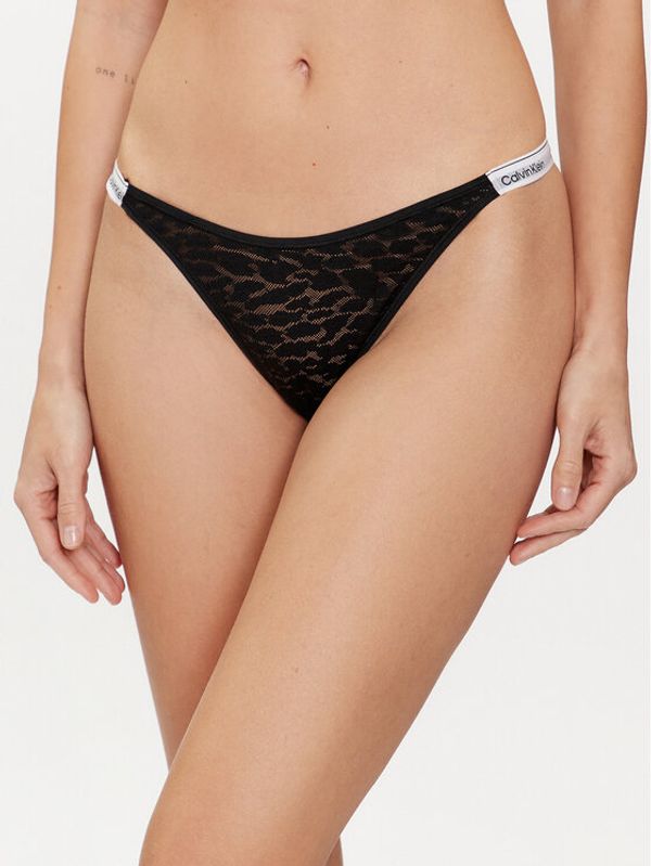 Calvin Klein Underwear Calvin Klein Underwear Braziljske spodnje hlačke 000QD5155E Črna