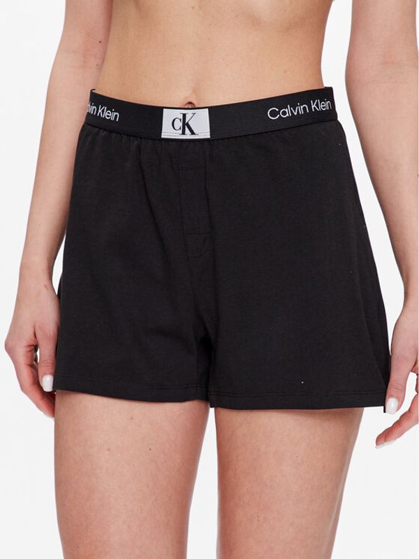 Calvin Klein Underwear Calvin Klein Underwear Kratke hlače pižama 000QS6947E Črna Regular Fit