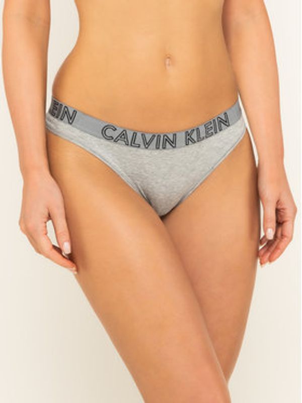 Calvin Klein Underwear Calvin Klein Underwear Tangice Ultimate 000QD3636E Siva