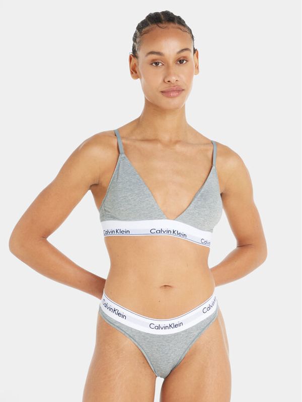 Calvin Klein Underwear Calvin Klein Underwear Trikotni nedrček 000QF5650E Siva