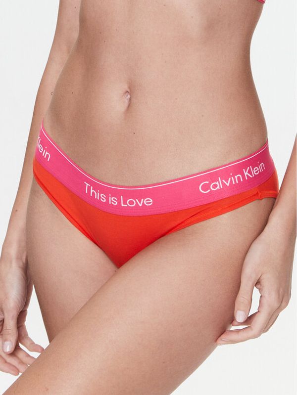 Calvin Klein Underwear Calvin Klein Underwear Klasične spodnje hlačke 000QF7284E Rdeča