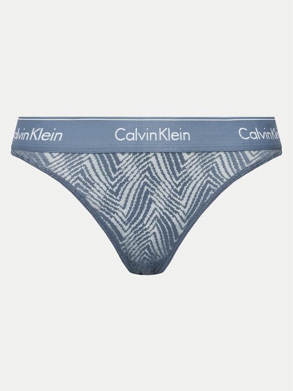 Calvin Klein Underwear Calvin Klein Underwear Klasične spodnje hlačke 000QF7712E Modra