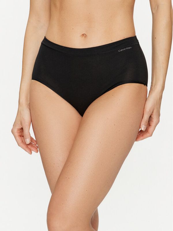 Calvin Klein Underwear Calvin Klein Underwear Klasične spodnje hlačke z visokim pasom 000QD5173E Črna