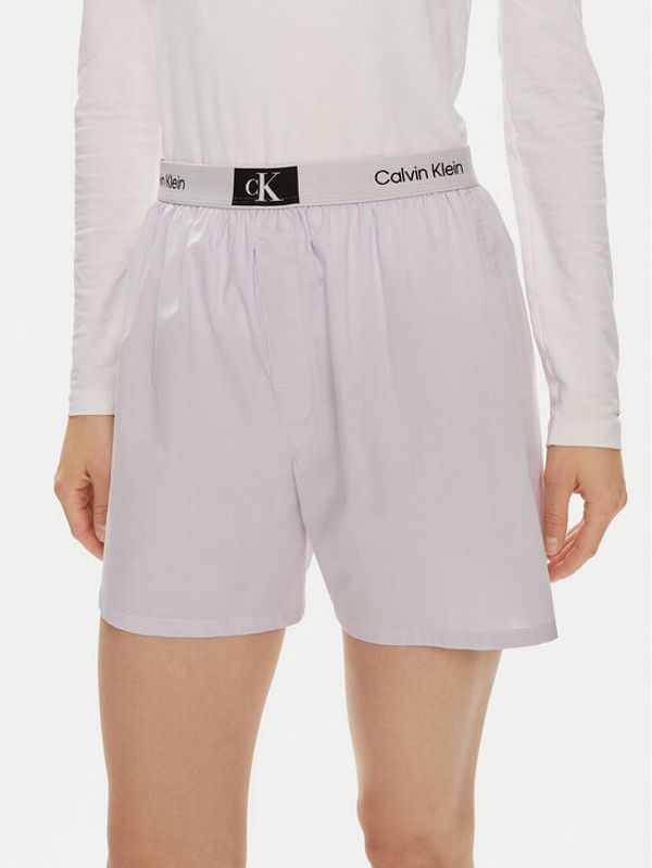 Calvin Klein Underwear Calvin Klein Underwear Kratke hlače pižama 000QS6972E Vijolična Relaxed Fit