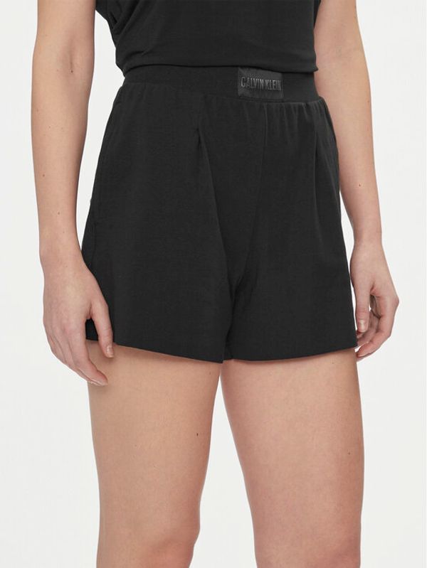 Calvin Klein Underwear Calvin Klein Underwear Kratke hlače pižama 000QS7132E Črna Relaxed Fit
