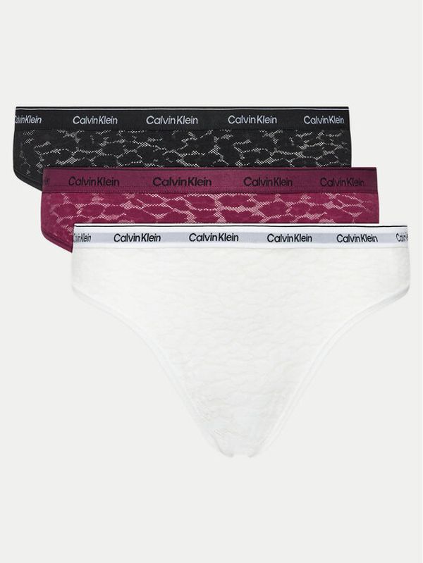 Calvin Klein Underwear Calvin Klein Underwear Set 3 parov brazilskih spodnjih hlačk 000QD5225E Pisana