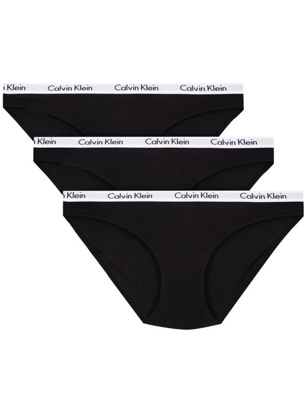 Calvin Klein Underwear Calvin Klein Underwear Set 3 parov spodnjih hlačk 000QD3588E Črna