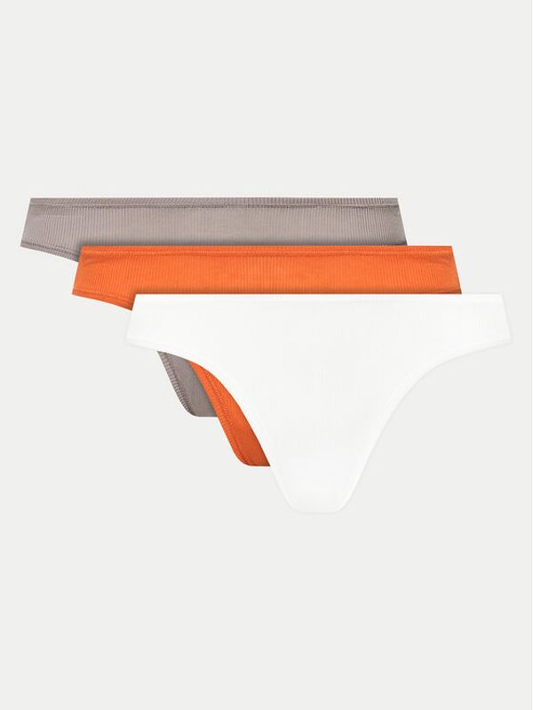 Calvin Klein Underwear Calvin Klein Underwear Set 3 parov spodnjih hlačk 000QD5206E Pisana