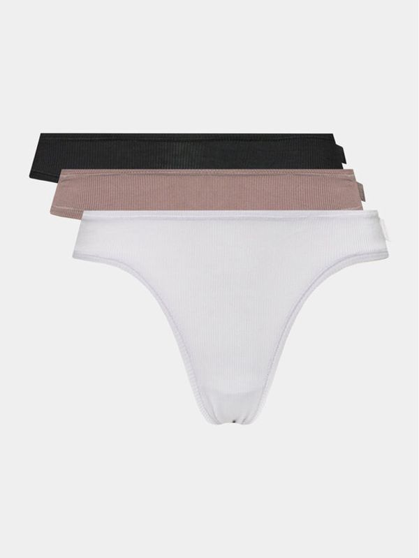 Calvin Klein Underwear Calvin Klein Underwear Set 3 parov spodnjih hlačk 000QD5206E Pisana