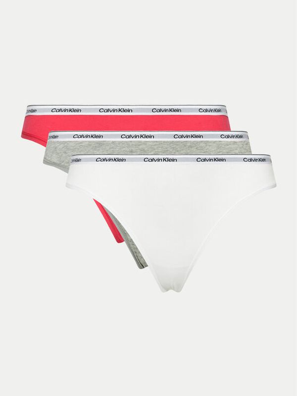 Calvin Klein Underwear Calvin Klein Underwear Set 3 parov spodnjih hlačk 000QD5207E Pisana