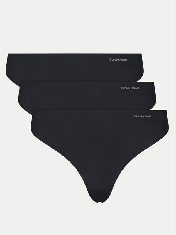 Calvin Klein Underwear Calvin Klein Underwear Set 3 parov tangic 000QD3558E Črna