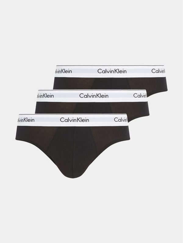 Calvin Klein Underwear Calvin Klein Underwear Set 3 sponjic 000NB2379A Črna