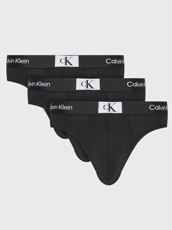 Calvin Klein Underwear Calvin Klein Underwear Set 3 sponjic 000NB3527A Črna