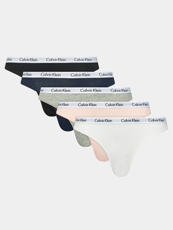 Calvin Klein Underwear Calvin Klein Underwear Set 5 parov klasičnih spodnjih hlačk 000QD3586E Pisana