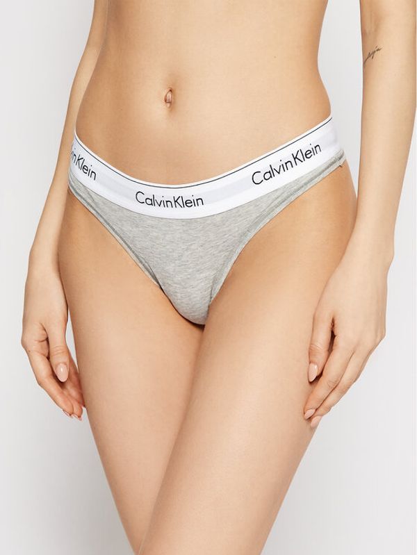 Calvin Klein Underwear Calvin Klein Underwear Tangice 0000F3786E Siva