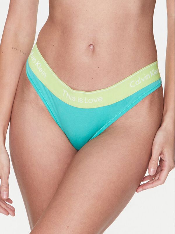 Calvin Klein Underwear Calvin Klein Underwear Tangice 000QF7283E Zelena