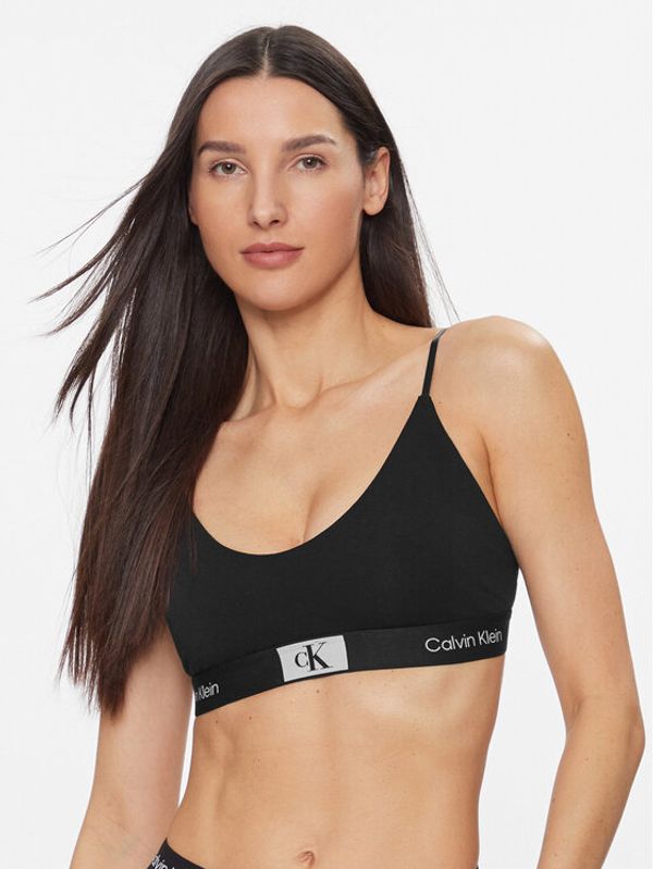 Calvin Klein Underwear Calvin Klein Underwear Top nedrček 000QF7216E Črna