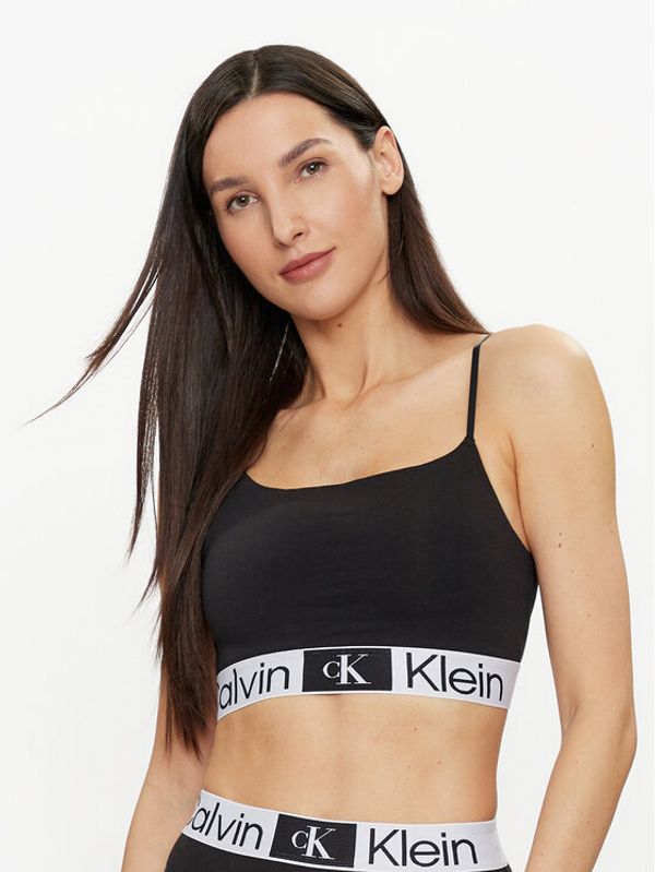 Calvin Klein Underwear Calvin Klein Underwear Top nedrček 000QF7587E Črna