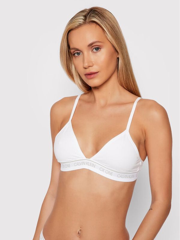 Calvin Klein Underwear Calvin Klein Underwear Trikotni nedrček 000QF5953E Bela