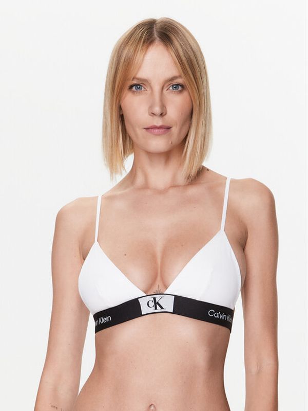 Calvin Klein Underwear Calvin Klein Underwear Trikotni nedrček Unlined 000QF7217E Bela