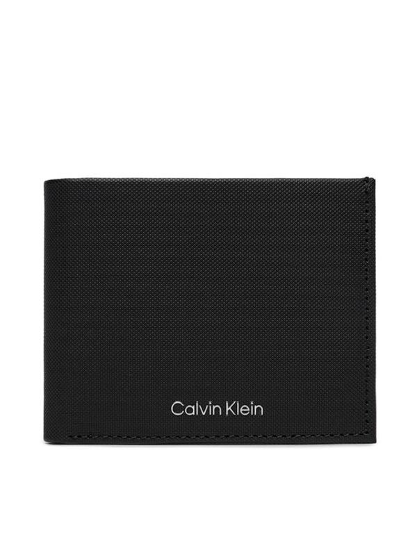 Calvin Klein Calvin Klein Velika moška denarnica Ck Must Bifold 6Cc W/Bill K50K511383 Črna