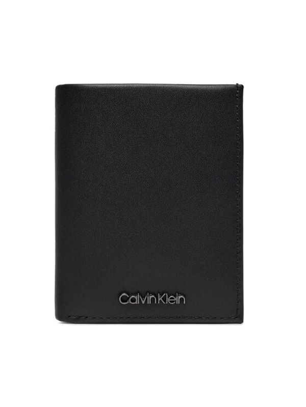 Calvin Klein Calvin Klein Velika moška denarnica Ck Set Bifold 6Cc W/Coin K50K511284 Črna