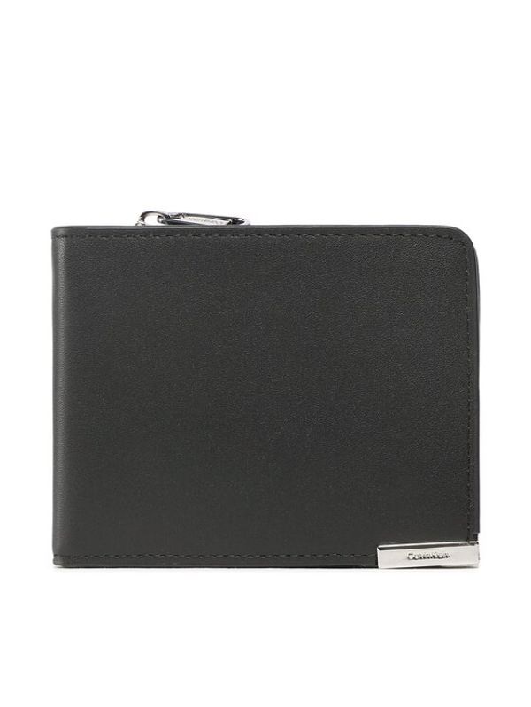 Calvin Klein Calvin Klein Velika moška denarnica Modern Plaque Bifold Half Z/A K50K509974 Črna
